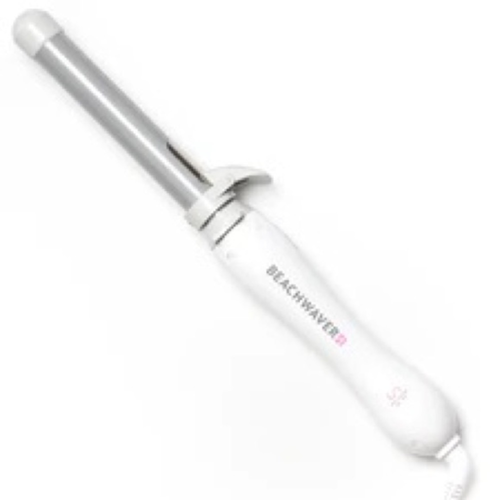 The Beachwaver Co. Silver and White Hair Curler